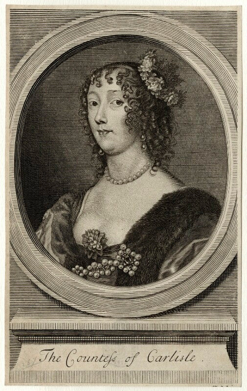 Lucy hay (née percy), countess of carlisle npg d28410