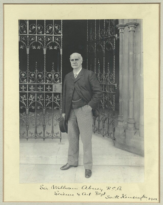 Sir william de wive leslie abney npg x36460