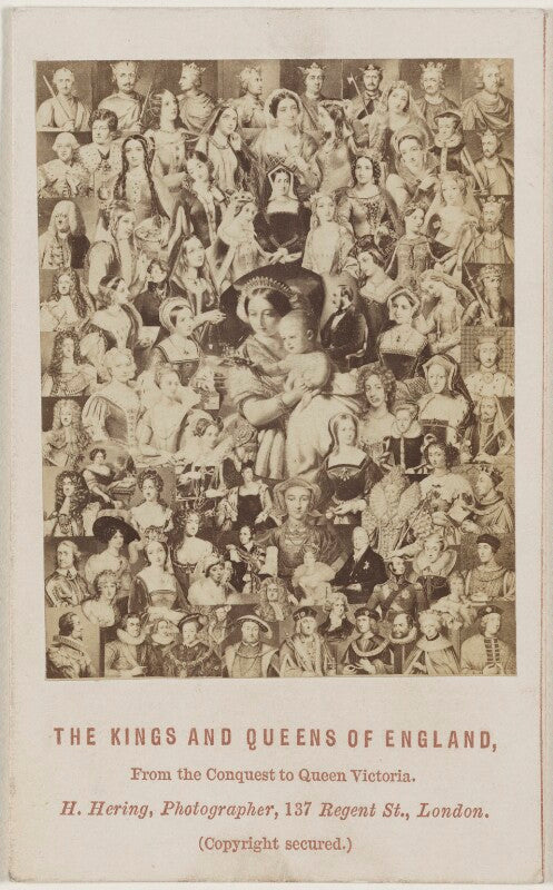 'the kings and queens of england: from the conquest to queen victoria' npg ax131392