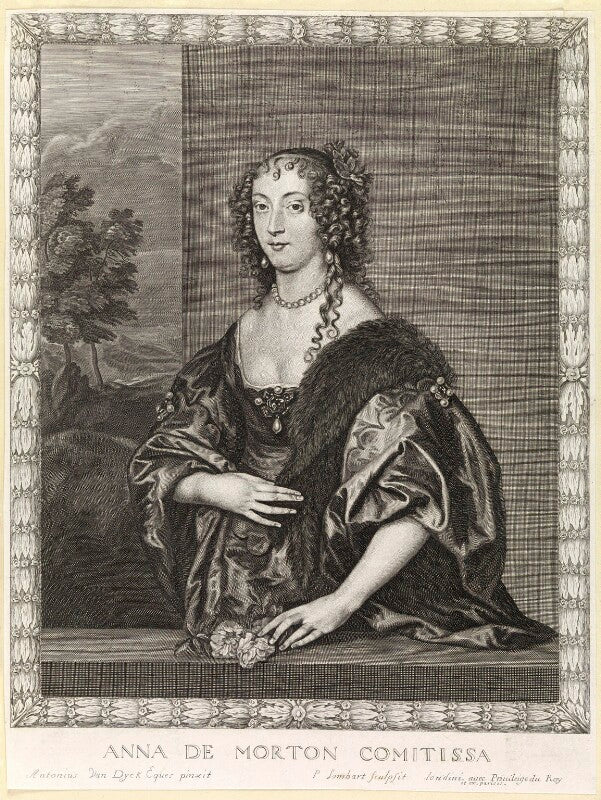 Ann douglas (née villiers), countess of morton npg d10888