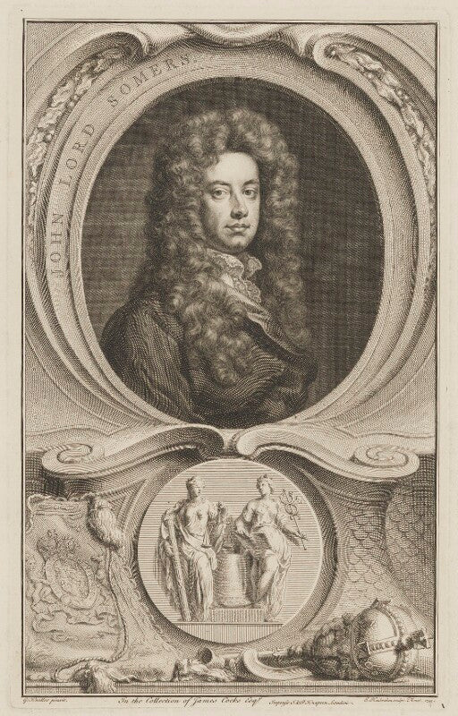 John somers, baron somers npg d41806