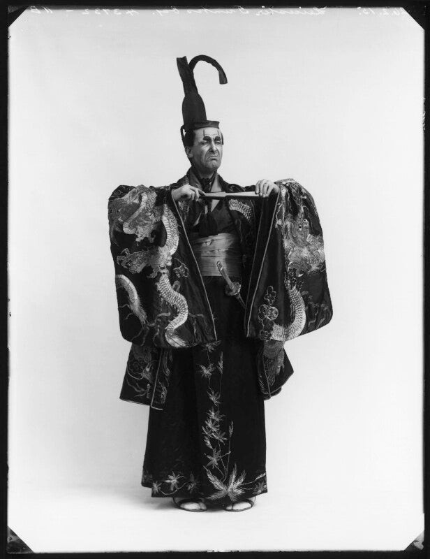 Leicester tunks as the mikado in 'the mikado' npg x80559