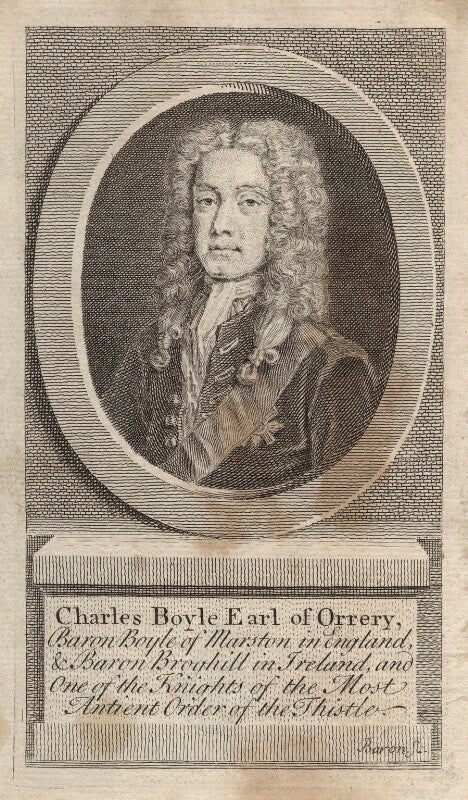 Charles boyle, 4th earl of orrery npg d31418
