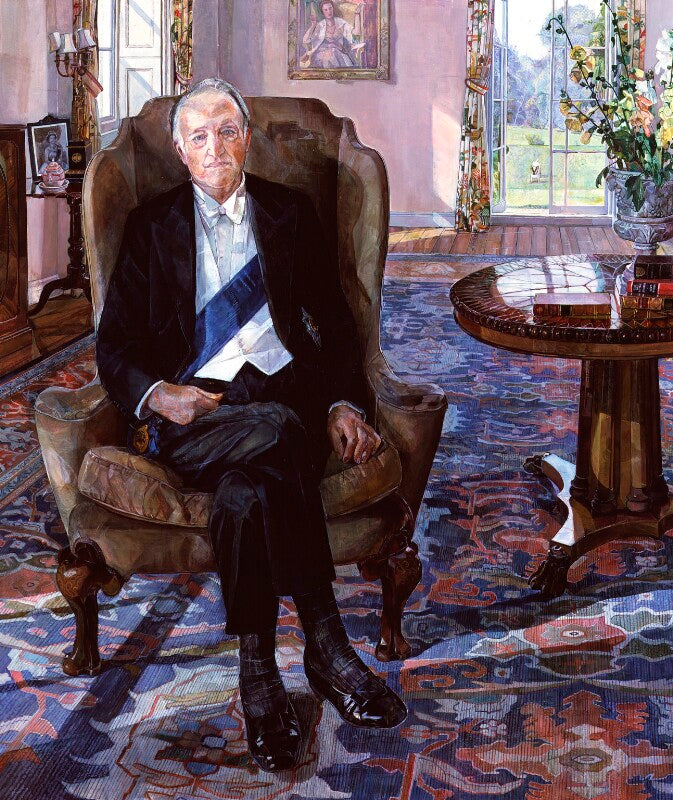 Richard austen ('rab') butler, 1st baron butler of saffron walden npg 5463