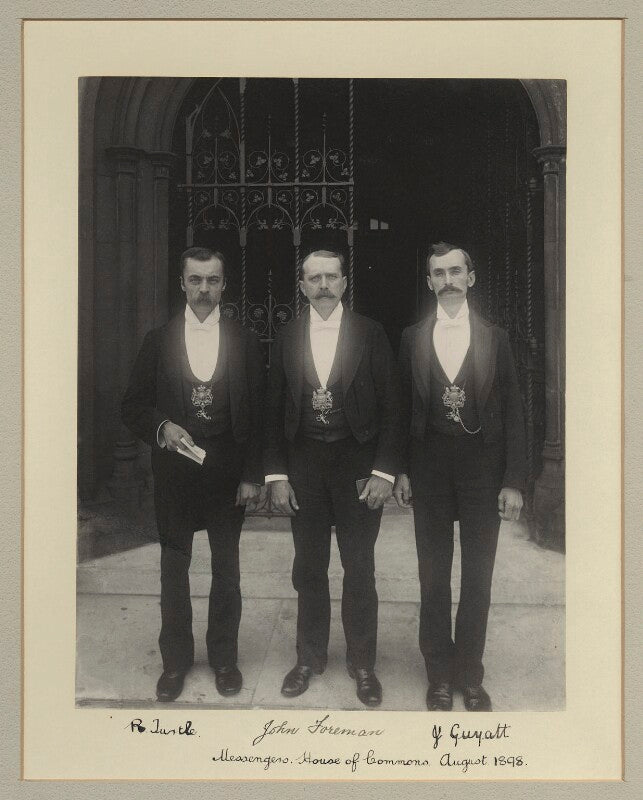 R. turtle; john foreman; j. guyatt npg x133297