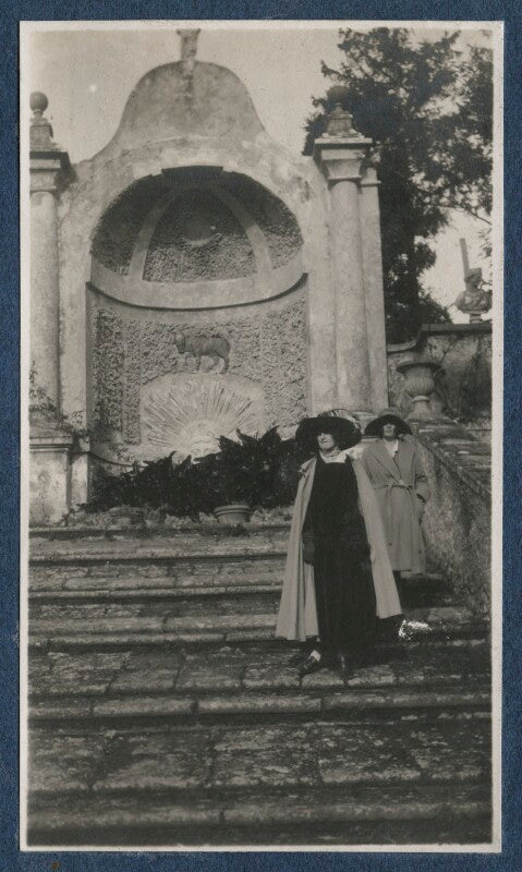 Lady ottoline morrell; julian vinogradoff (née morrell) npg ax140937