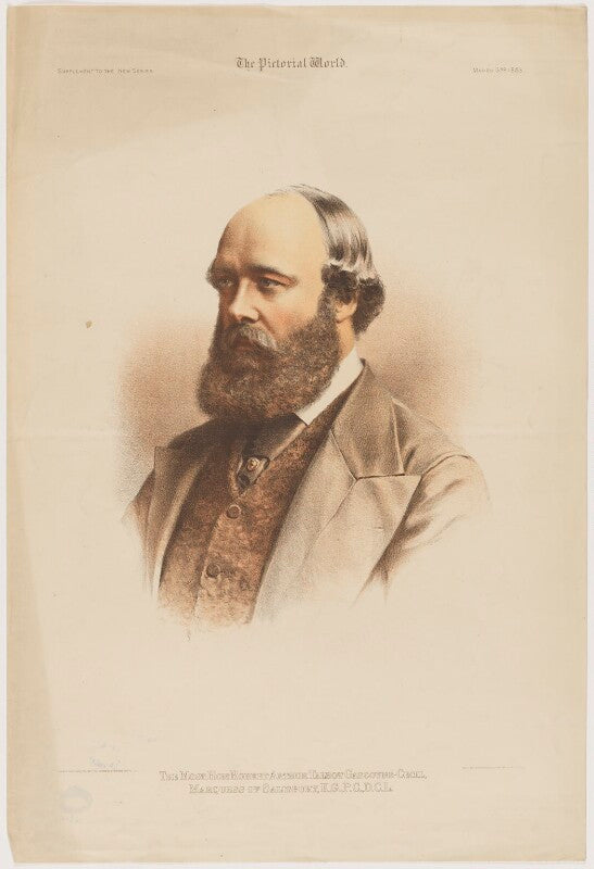 Robert gascoyne cecil, 3rd marquess of salisbury npg d40037