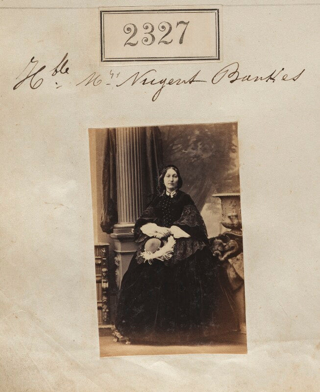 Hon. lalagé letitia caroline bankes (née vivian) npg ax51715