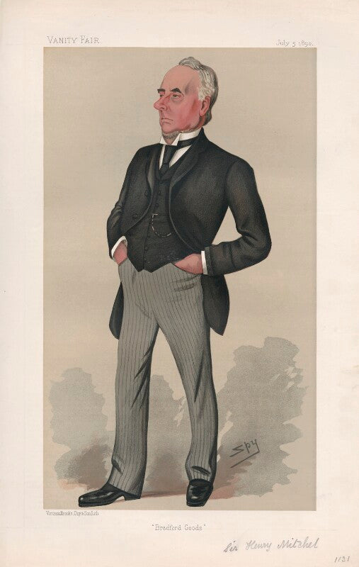 Sir henry mitchell ('men of the day. no. 476.') npg d44497