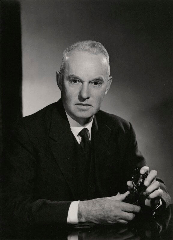 Sir edmund langley hirst npg x168333