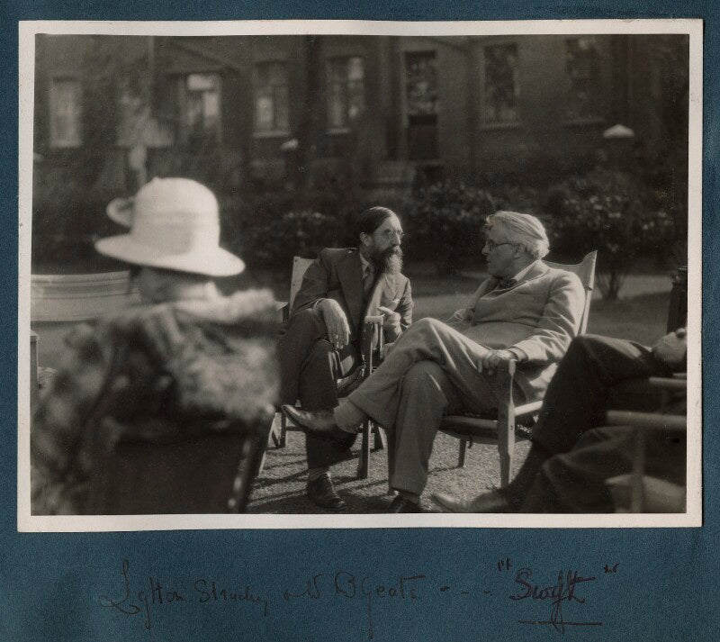 Lytton strachey; w.b. yeats npg ax143305