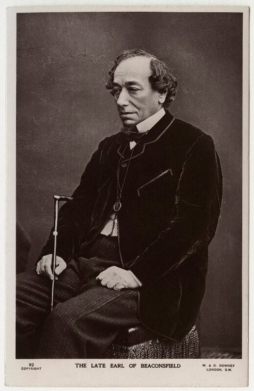 Benjamin disraeli, earl of beaconsfield npg x662
