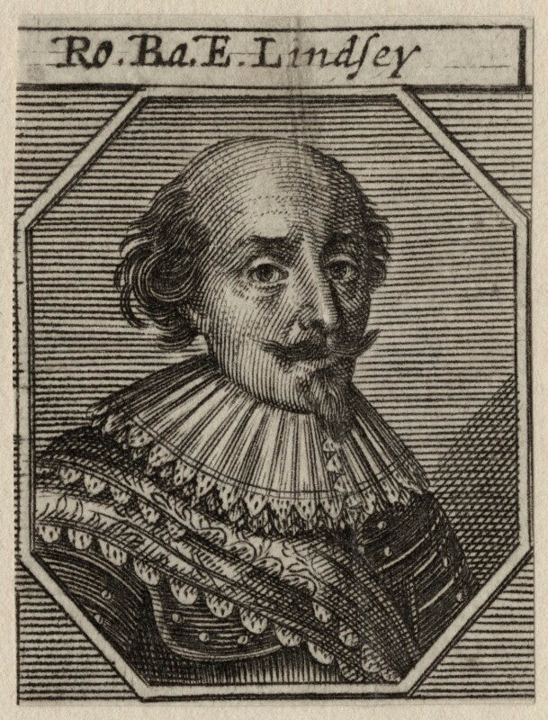 Robert bertie, 1st earl of lindsey npg d27036