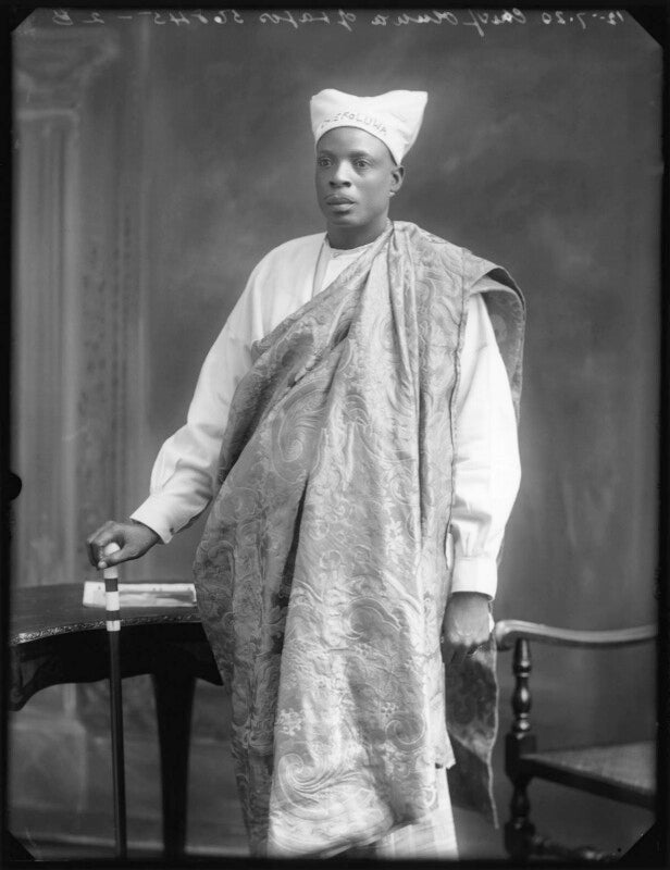 Amodu tijani, chief oluwa of lagos npg x75018