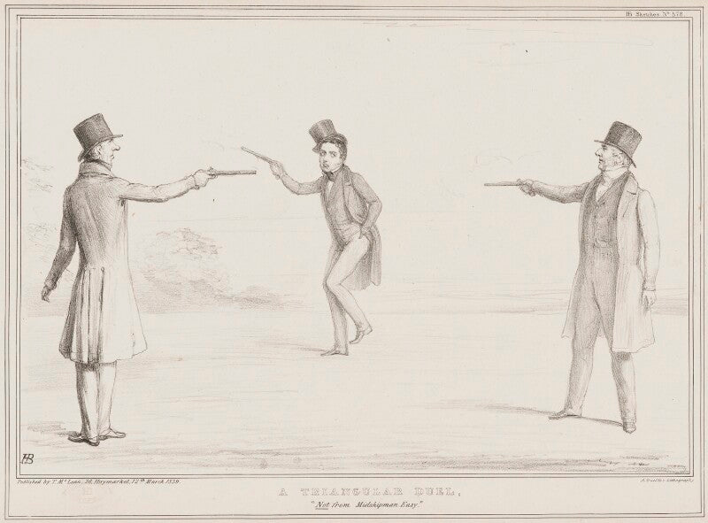 A triangular duel npg d41512