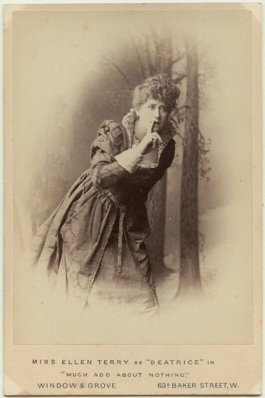 Ellen terry as beatrice in 'much ado about nothing' npg x16982