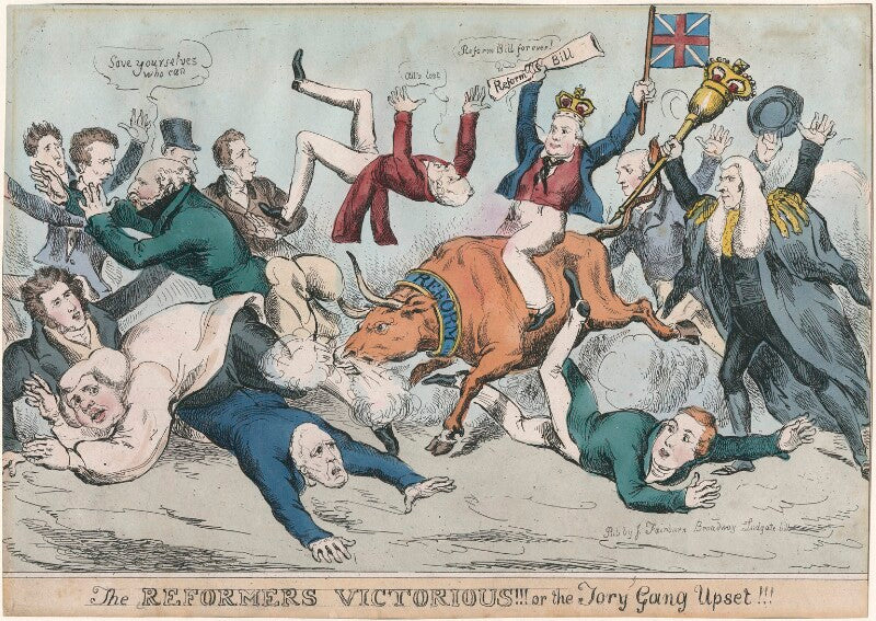 The reformers victorious!!! or the tory gang upset npg d48856