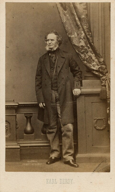 Edward stanley, 14th earl of derby npg x8354