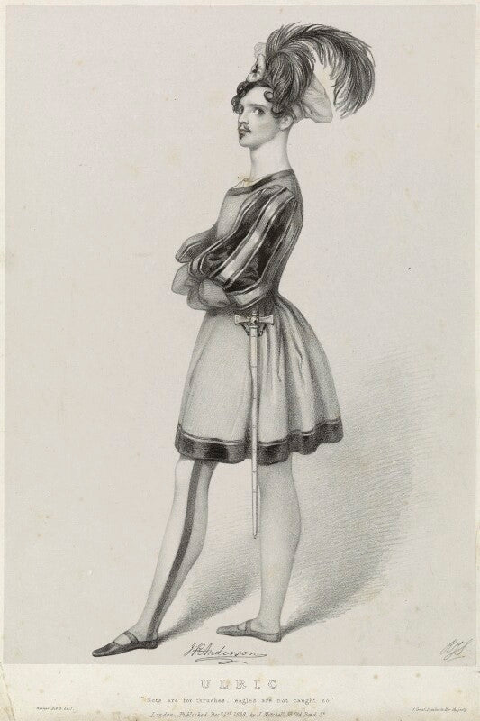 James robertson anderson as ulric in 'werner' npg d22069