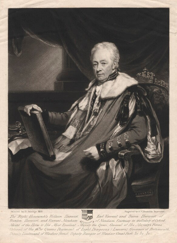 William harcourt, 3rd earl harcourt npg d2568