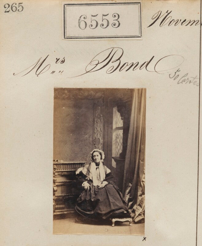 Mrs bond npg ax56486