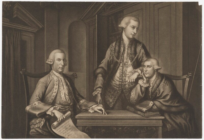 William beckford; john sawbridge; james townsend npg d679