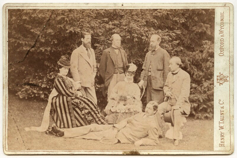 'group taken at hughenden manor' npg x669