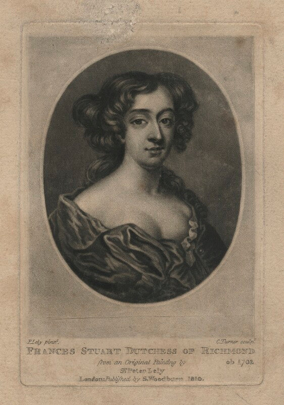 Frances teresa stuart, duchess of richmond and lennox npg d4028