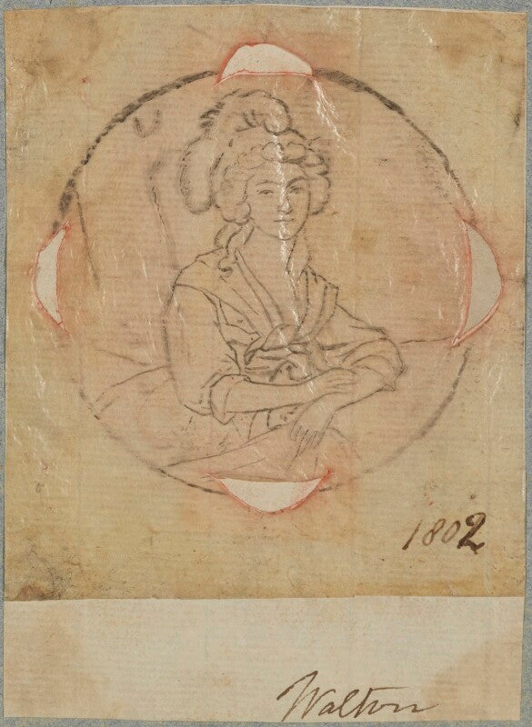 Unknown woman npg d17605