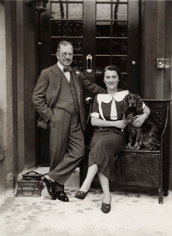 Sir francis minchin voules; louise renee (née rol) npg x84982