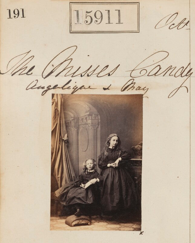 Margaret helena marie curtis (née candy); angelique marianne henriette candy npg ax63841