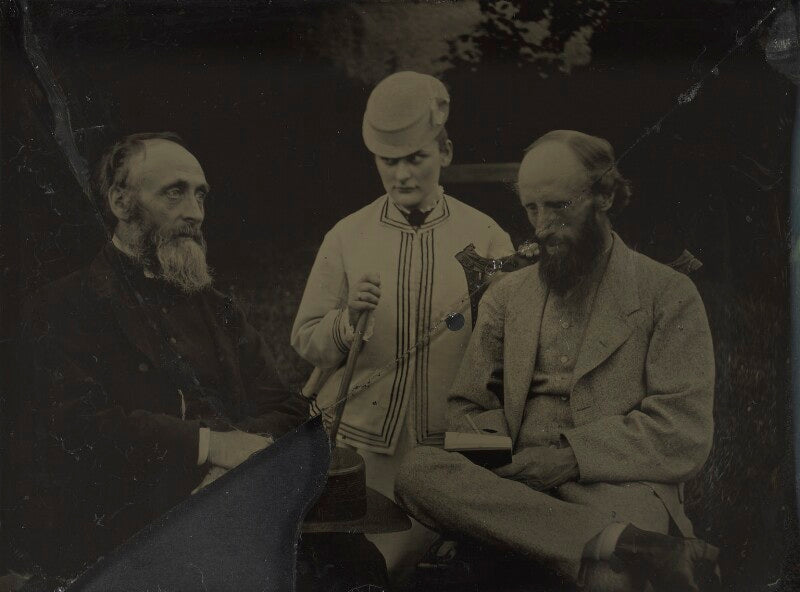 John fisher macmichael; margaret macmichael; thomas sutcliffe npg x200203