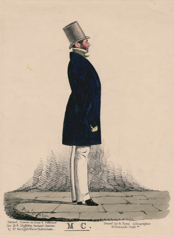 Unknown man inscribed 'mc' npg d47116