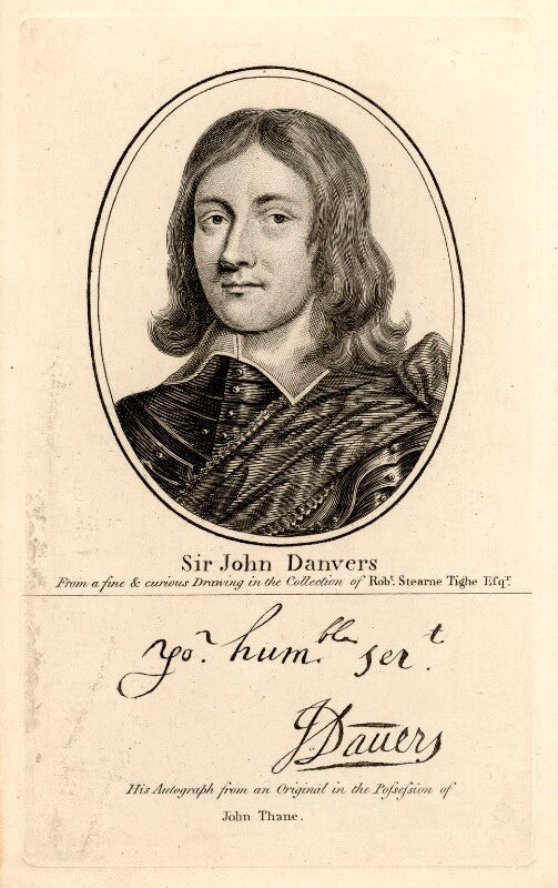 Sir john danvers npg d4422