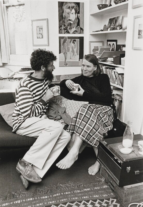 Philip john sutton and his wife, heather npg x126194