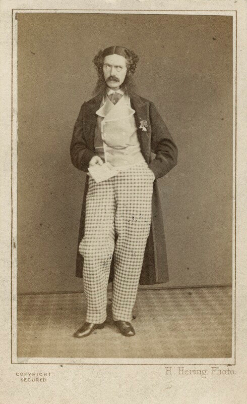 Edward askew sothern as lord dundreary in 'our american cousin' npg ax25092