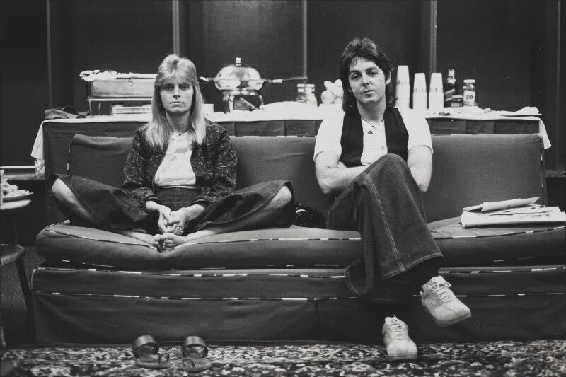Linda mccartney; paul mccartney npg x128707