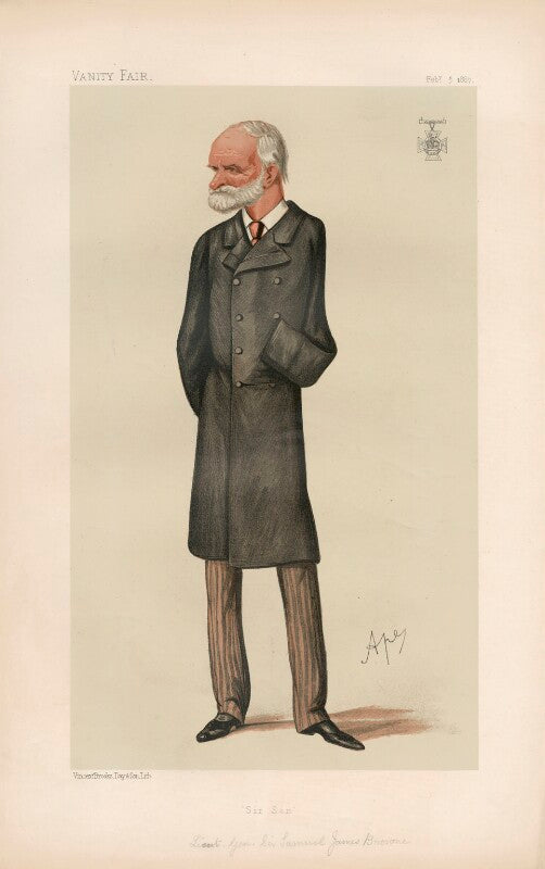 Sir samuel james browne ('men of the day. no. 374.') npg d44318