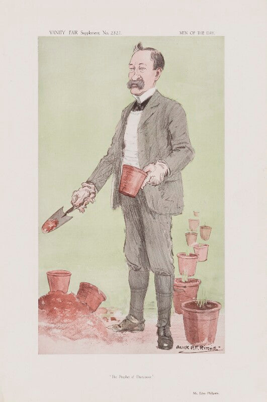 Eden phillpotts ('men of the day. no. 2327. "the prophet of dartymoor."') npg d45717