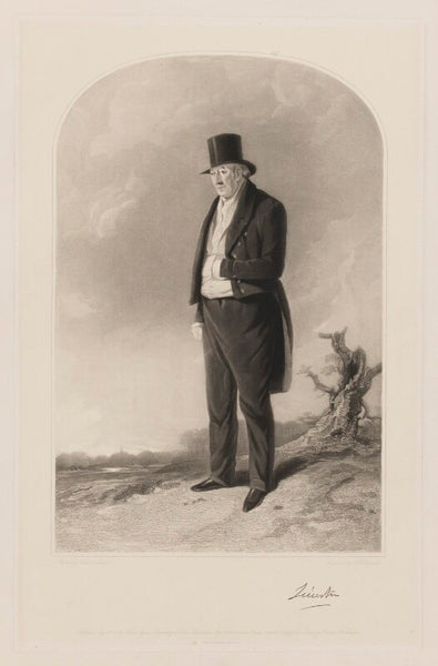 Thomas William Coke, 1st Earl Of Leicester Of Holkham Portrait Print ...