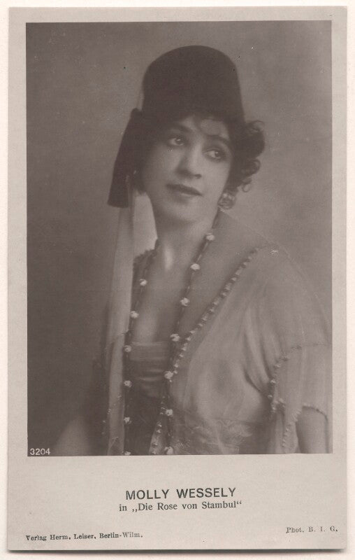 Molly wessely in 'die rose von stambul' npg x139947