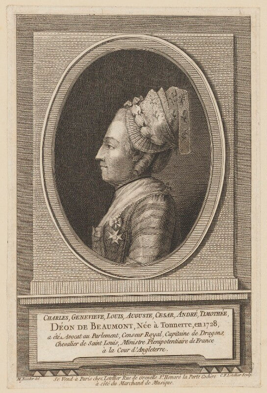 Chevalier d'eon npg d48162