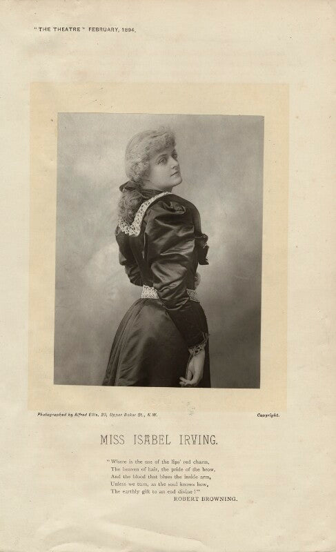Isabel irving (mrs w.h. thompson) npg x18699