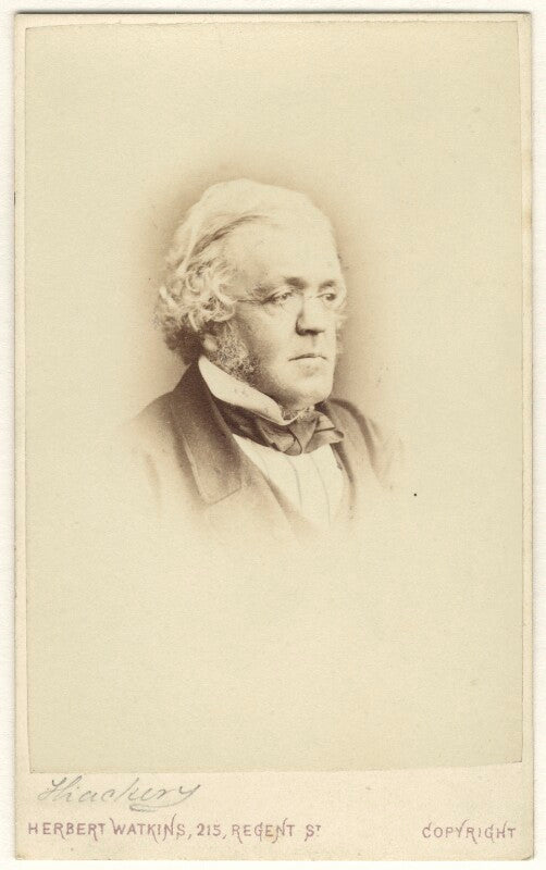 William makepeace thackeray npg ax17293