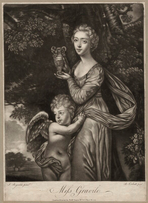 Frances anne crewe (née greville), lady crewe; possibly william fulke greville npg d34248