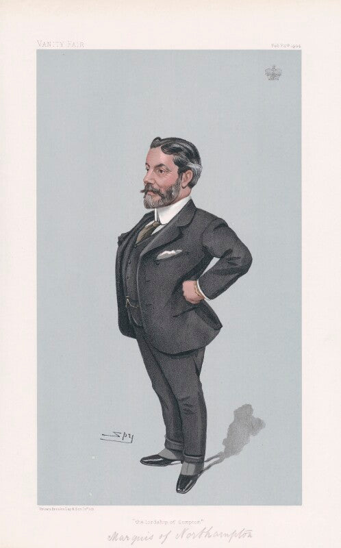 William george spencer scott compton, 5th marquess of northampton ('statesmen. no. 773. "the lordship of compton"') npg d45209