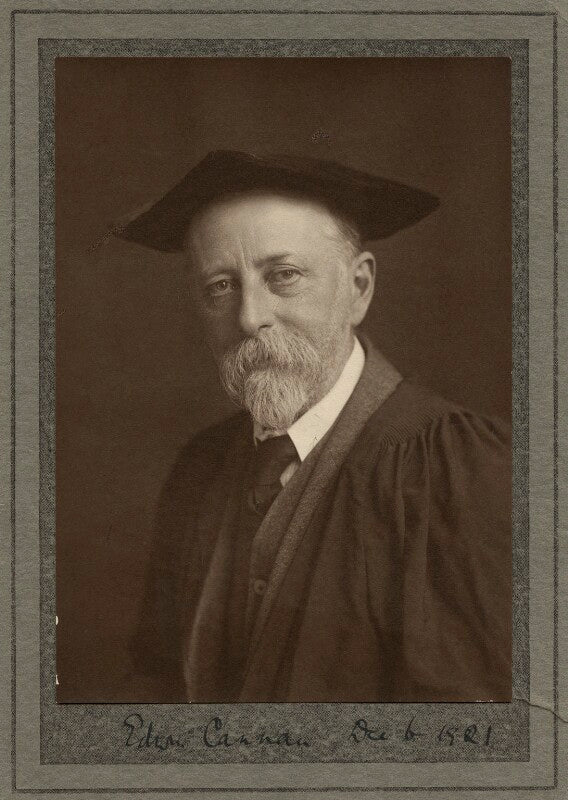 Edwin cannan npg x20589