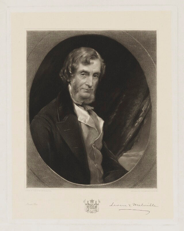 John thornton leslie melville, 9th earl of leven and 8th earl of melville npg d37310