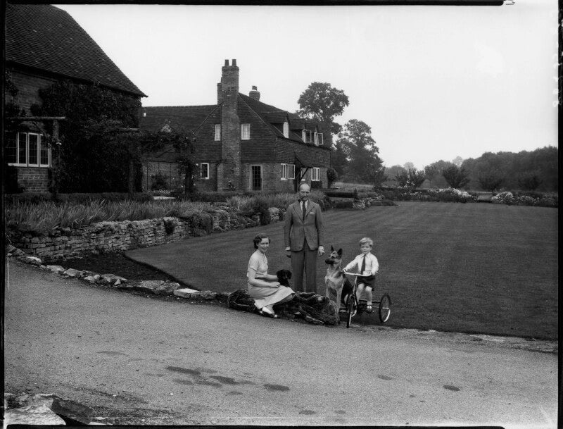 Patricia erskine (née norbury); hon. (richard) alastair erskine; duncan fitzgerald erskine npg x154152