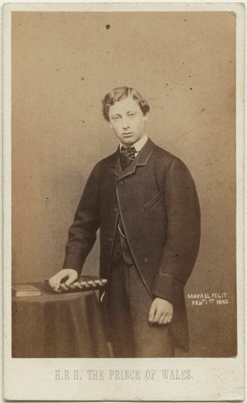 King edward vii when prince of wales npg x12782